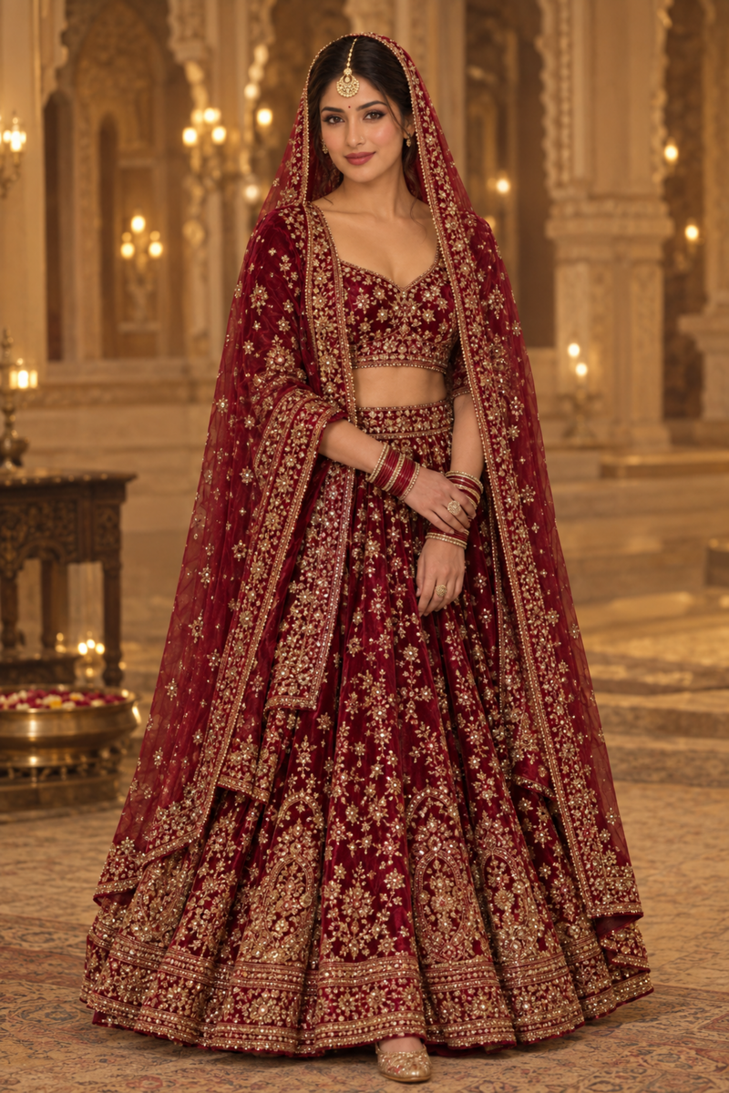Elegant Gold-Tone Kundan Maang Tikka with Pearl & Crystal Detailing